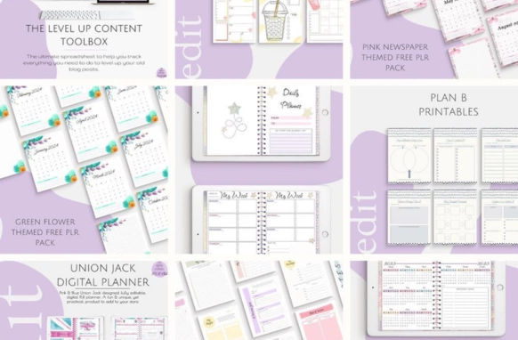 PLR Habit Tracker Bundle