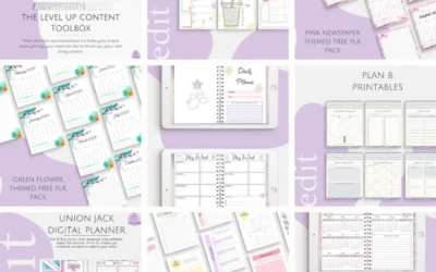 PLR Habit Tracker Bundle